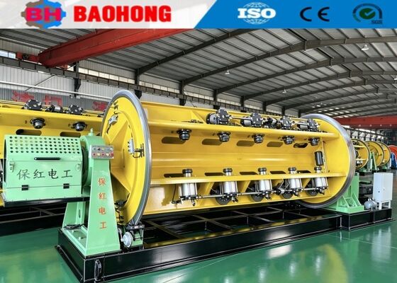 PLC Cable Wire Randid Stranding Machine شمارش برق