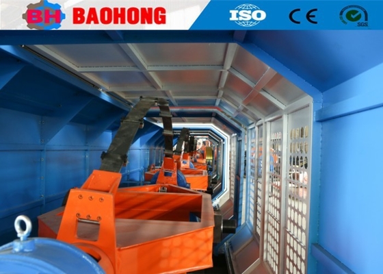 1000 R/Min Skip Stranding Machine نوع کمان کابل ساخت