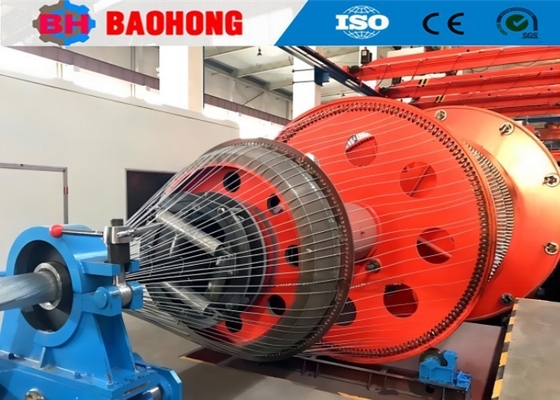 75 کیلو وات کابل فولادی زرهی ماشین سیم سیم پیچ ماشین