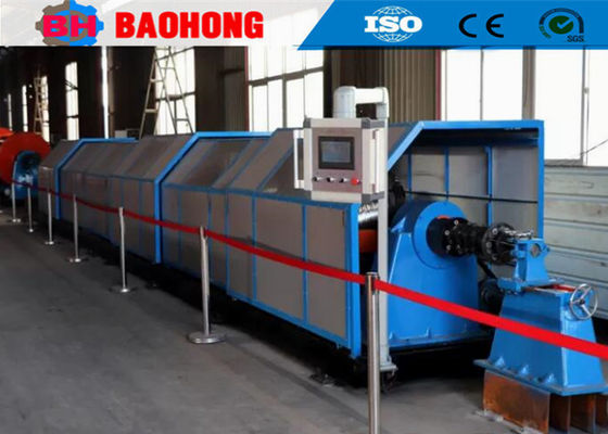 کابل فولادی گالوانیزه Skip Type Stranding Machine با 1000RPM