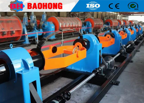 کابل فولادی گالوانیزه Skip Type Stranding Machine با 1000RPM