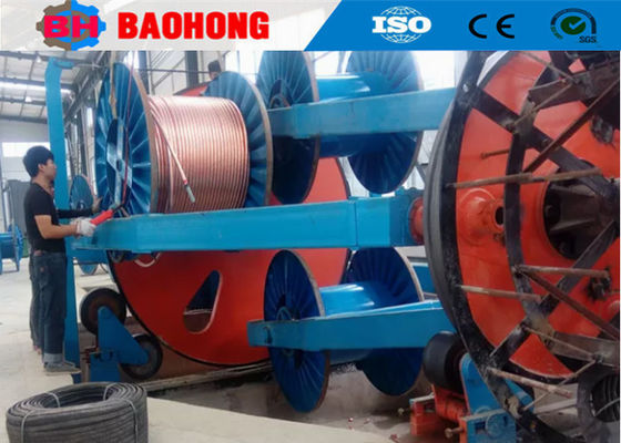 نوع گهواره کابل برقی دستگاه قرار دادن 800 میلی متر Stranding