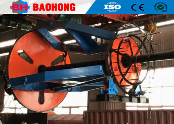 1600 میلی متر Bobbin پلاستیک کابل PEX دستگاه نصب 60 متر/دقیقه