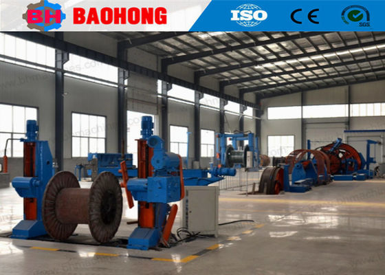 Al Wire Laying Machine Cable ساخت تجهیزات عقب نشینی مارپیچ