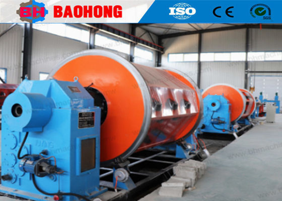 PLC Rigid Type Stranding Machine کابل سیم کشی ساخت ماشین