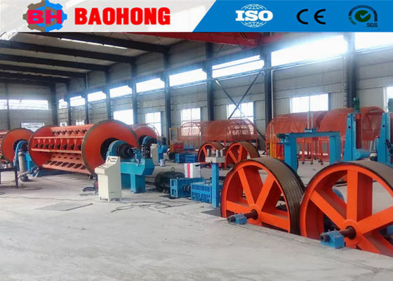 PLC Rigid Type Stranding Machine کابل سیم کشی ساخت ماشین