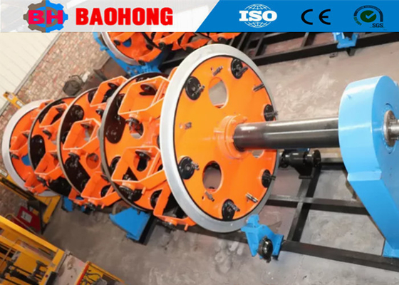 42 + 42/500 سیم فلزی سیم Armouring Machine نوع سیاره ای دنده