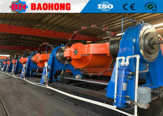 Pn500 Wire Skip Bow Wisting Machine Haul Off With Lay Up